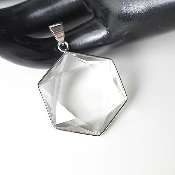 楽天市場】水晶 六芒星 ペンダント AAAAA ネックレス 天然石