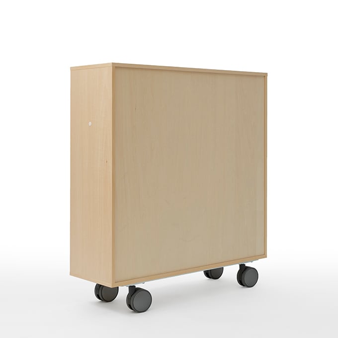 楽天市場】CDラック おしゃれ 大容量 ラック 木製 キャスター付き（CD