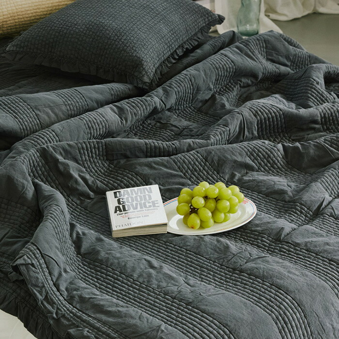 楽天市場】イブル フリル 200×230 ヌビ Qサイズ Kサイズ 韓国 イブル