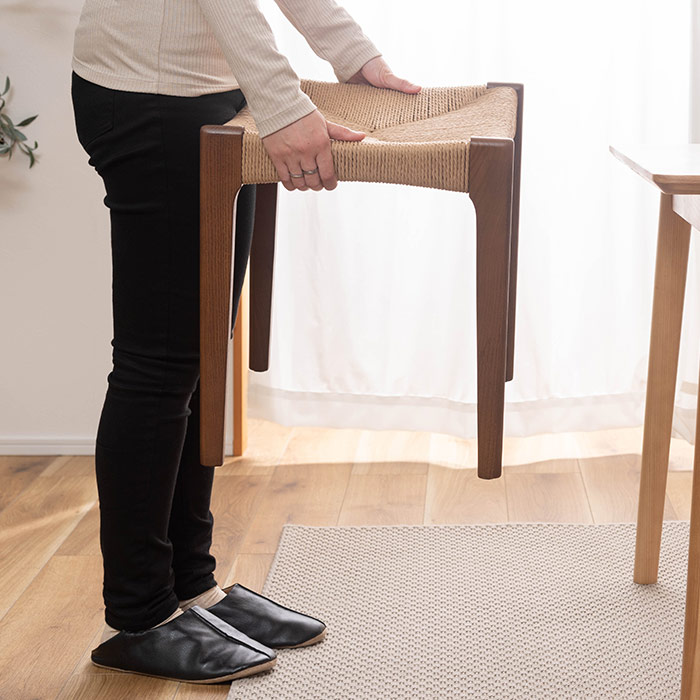 楽天市場】ペーパーコード スツール 木製スツール 椅子 いす デスク