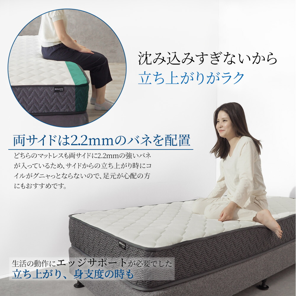 楽天市場】【SS期間限定10%オフ】マットレス ポケットコイル シングル
