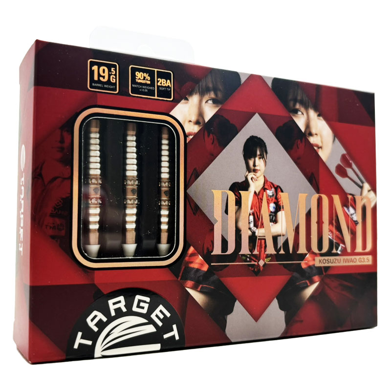 楽天市場】ダーツ バレル ターゲット ダイヤモンド G3.5 いわお小鈴