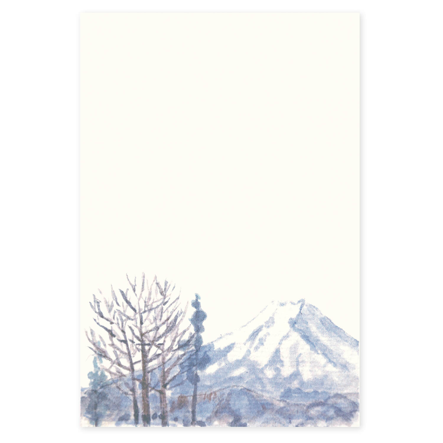 楽天市場】絵葉書 はがき 和紙 富士山 風景 ポストカード 寒中御見舞い