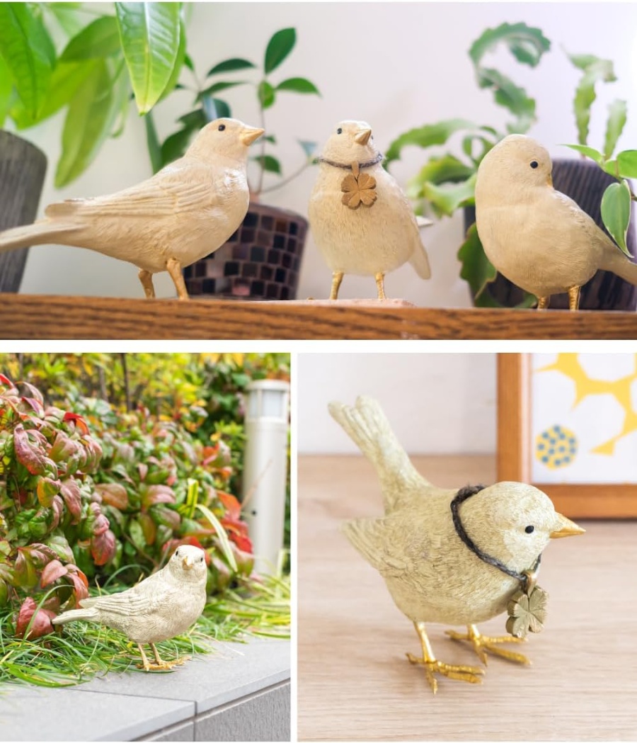 楽天市場】ガーデンオーナメント バード/3羽セット 小鳥 ことり コトリ