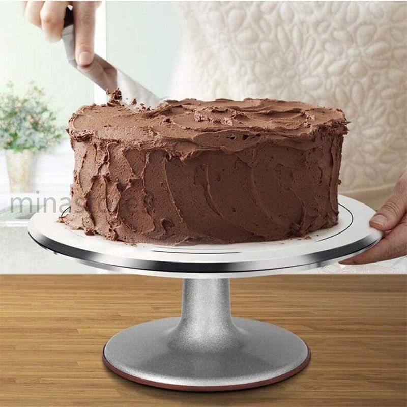 楽天市場】ケーキ 回転台 ケーキ装飾台 ケーキ作り用 ターンテーブル