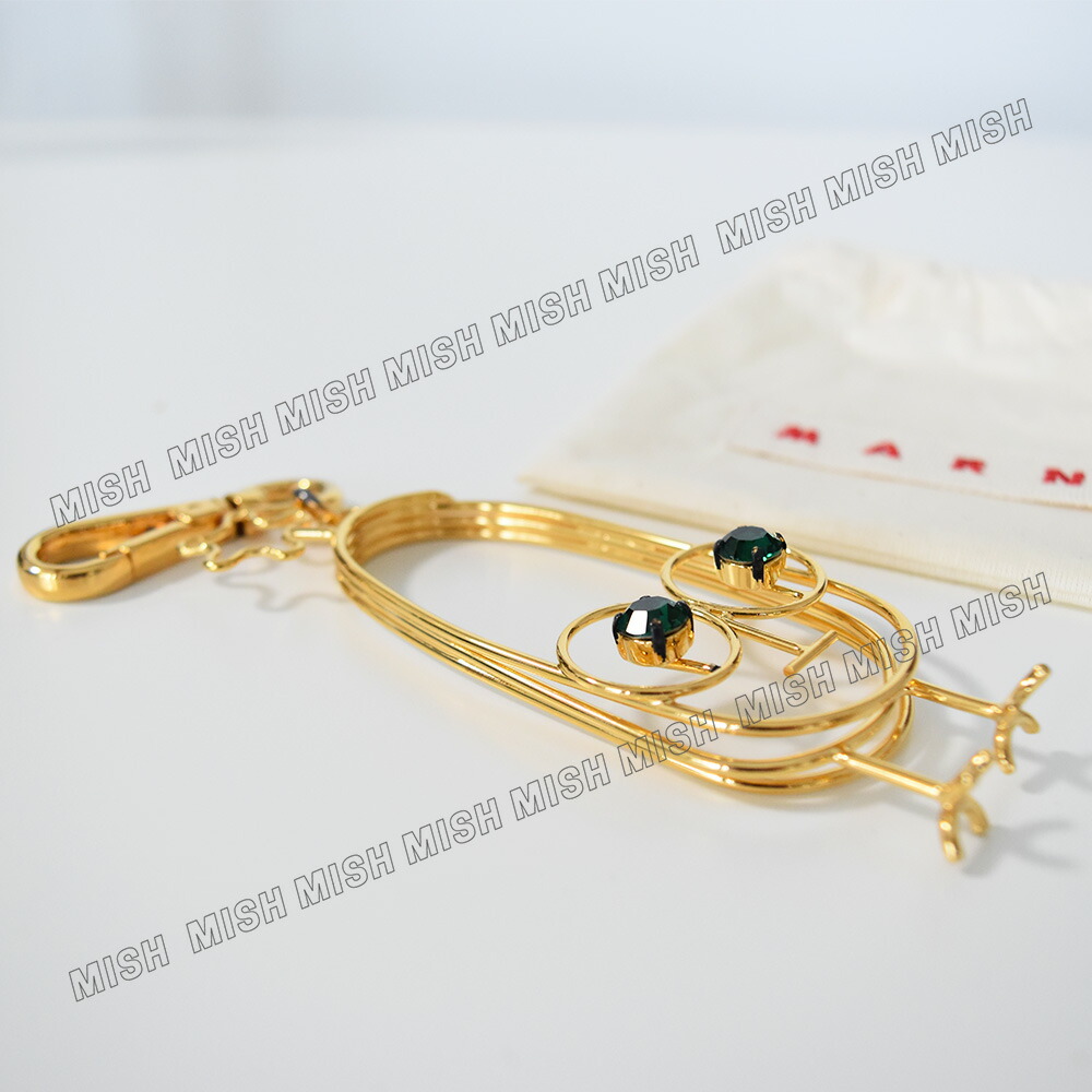 楽天市場】マルニ キーチャーム ゴールド MARNI MARKET FLOWER CAFE