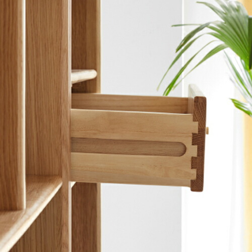 楽天市場】収納棚 本棚 キャビネット 収納 幅70cm オーク材 ブック