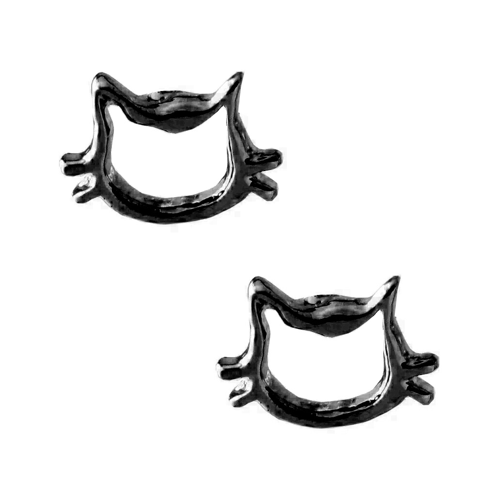 楽天市場】ピアス ねこ 猫 ネコ cat ねこちゃん スタッドピアス