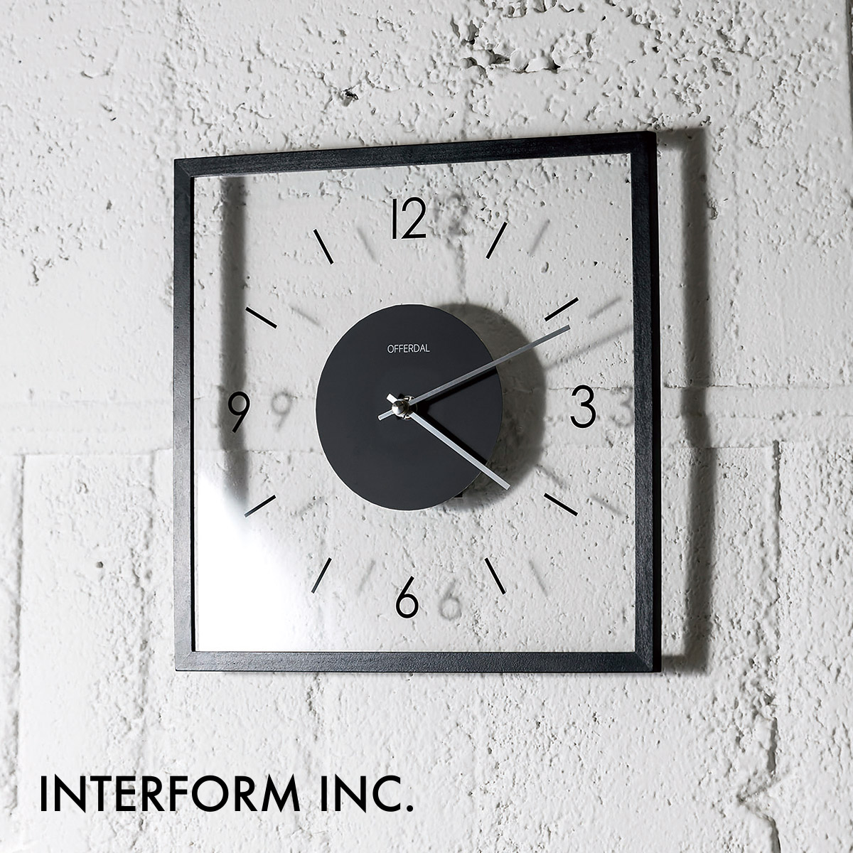 楽天市場】Laturi ラトゥリ ウォールクロック【ブラック】CL-4424 BK