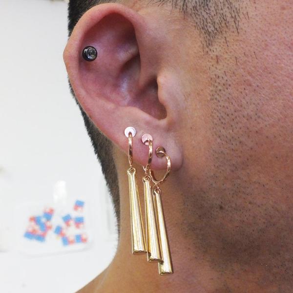 楽天市場】ZORO ノンホールピアス フェイクリングピアス 1個販売