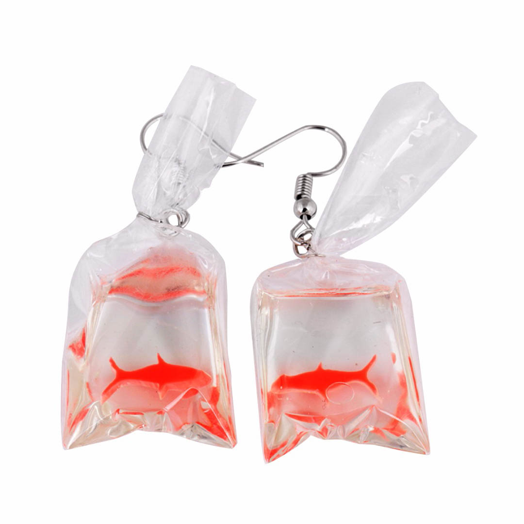 楽天市場】金魚すくいステンレスピアス/イヤリング（1個販売） 20G 20