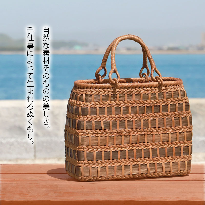 楽天市場】【50％OFF 3/4 20時〜】山葡萄 かごバッグ 1年保証付き 内布