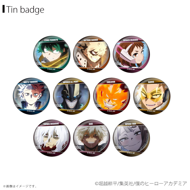 僕のヒーローアカデミア 轟 バラエティ缶バッジ セット Anique Shop JAPAN