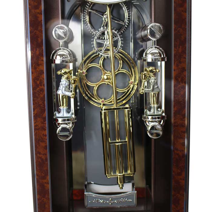 楽天市場】リズム 電波掛け時計 振り子時計 ソフィアーレプリモ