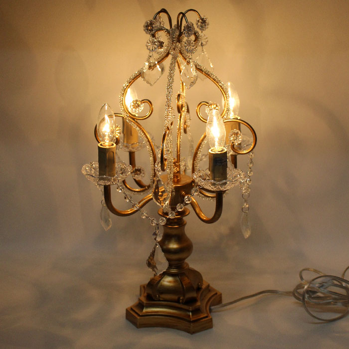 楽天市場】アンティーク調 卓上シャンデリア テーブルランプ Cepheus