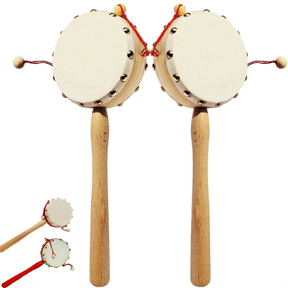 楽天市場】【送料無料】＜でんでん太鼓＞昔懐かしいおもちゃです