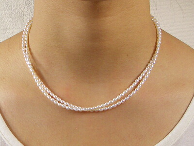 楽天市場】【全品ギフト包装】≪ ホワイトカラー ≫ 淡水真珠