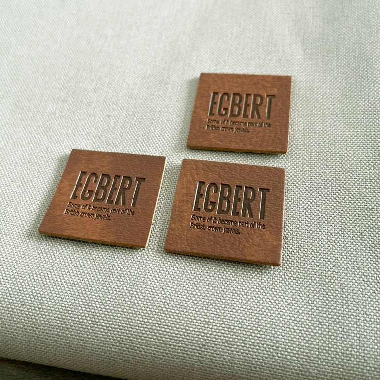 楽天市場】スクエア ハンドメイドタグ 合皮タグ【3枚セット】商用利用