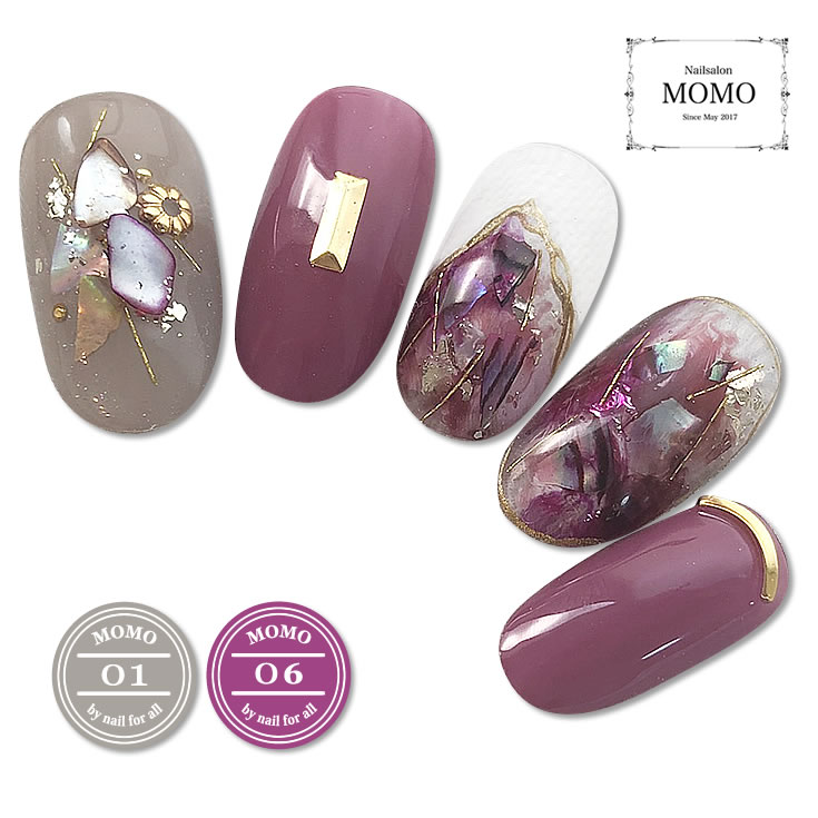 楽天市場】□カラージェル MOMO by nail for all 3g 01-12 《10個まで