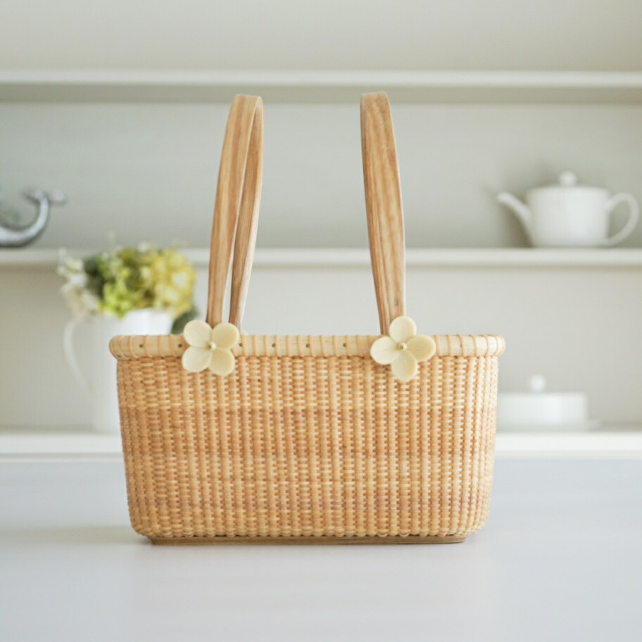 楽天市場】ナンタケットバスケット・スクエアーMサイズ【欧米セレブ達