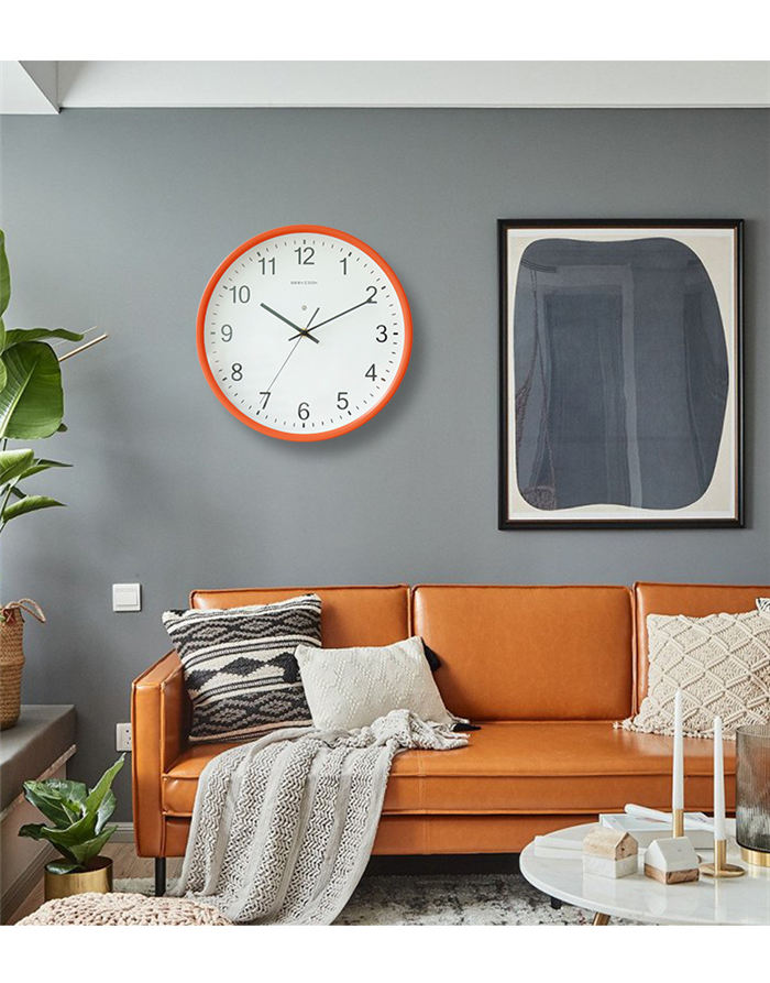 楽天市場】壁掛け時計 掛け時計 ライト付き 光明 連続秒針 クロック