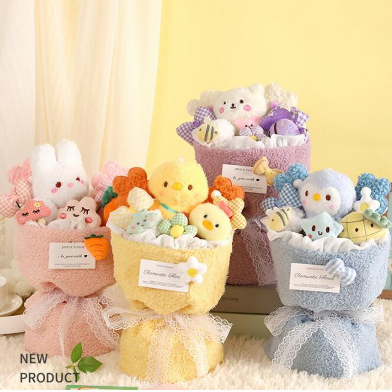 楽天市場】【送料無料 】【店内全商品2点600円OFF！】ぬいぐるみの花束