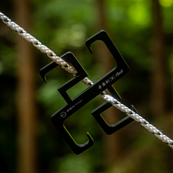 楽天市場】ゼンキャンプス 手裏剣フック 19064 テント ハンガー 吊り