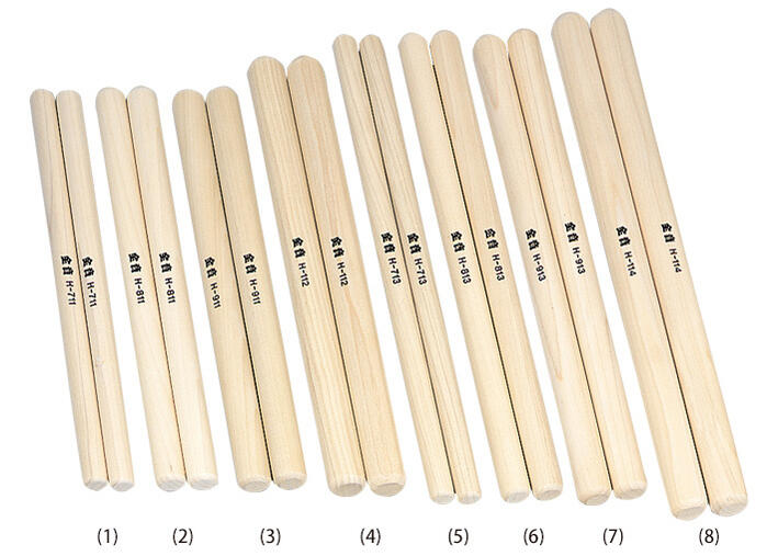 楽天市場】ZEN-ON 全音 和太鼓バチ 朴 2本組 : ニイカワ楽器 楽天市場店