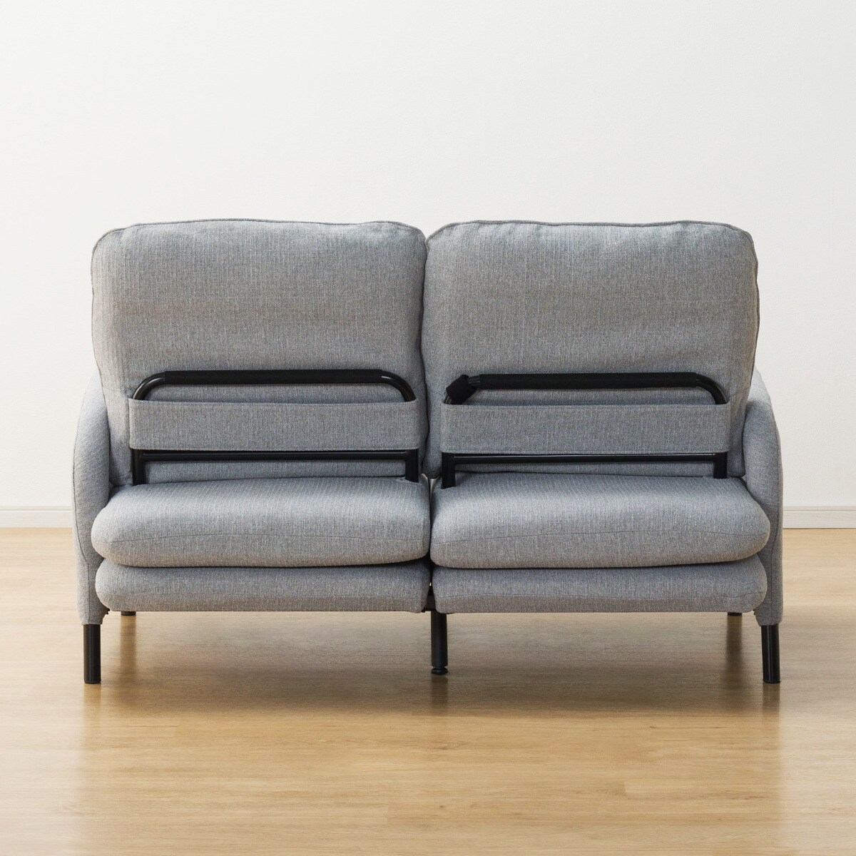 楽天市場】カウチソファにもなるソファベッド (XL01 GY) ニトリ 【配送