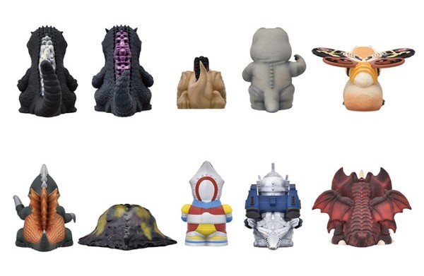 楽天市場】ゴジラ ソフビ パペットマスコット2 全10種 コンプリート