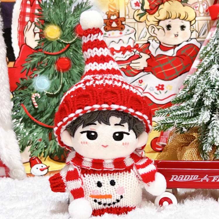 楽天市場】ぬいぐるみ 10cm ぬい服 クリスマス ポンチョ コスチューム