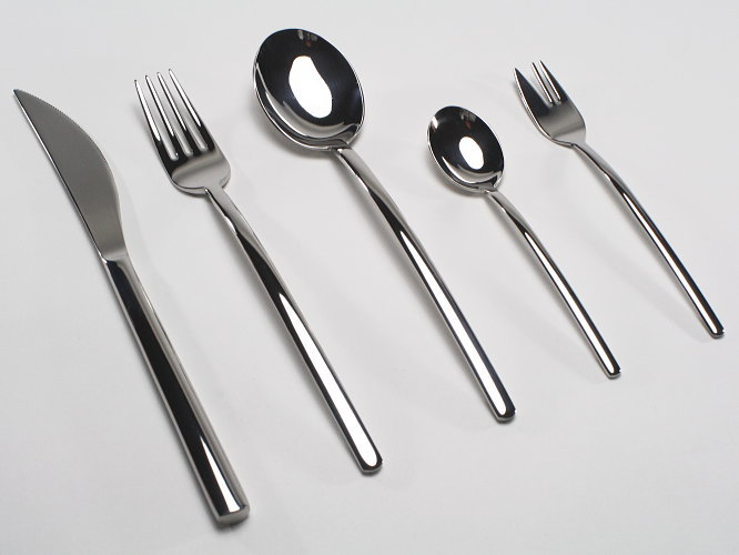 楽天市場】ステンレス カトラリー 5ピースセット イタリア製 MEPRA