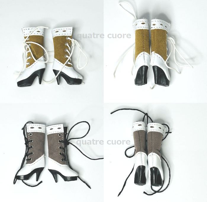 楽天市場】【複数ご購入でお値引中 】 ドール用ヒールブーツ 編み上げ
