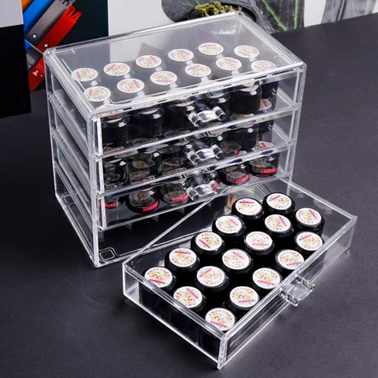 楽天市場】ネイル アクリル収納ケース カラージェル ネイル収納 収納