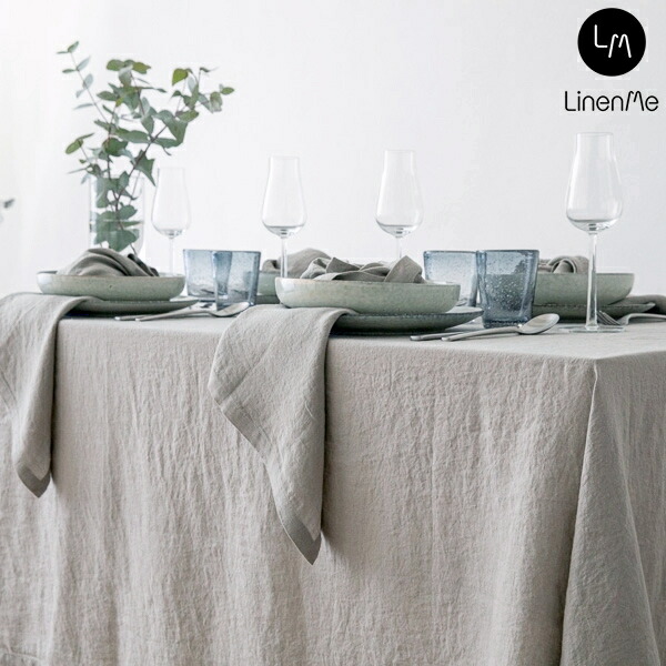 楽天市場】リネンミー LinenMe リネン テーブルクロス ウォッシュド