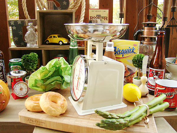 楽天市場】ダルトン アメリカンキッチンスケール Lサイズ （アイボリー