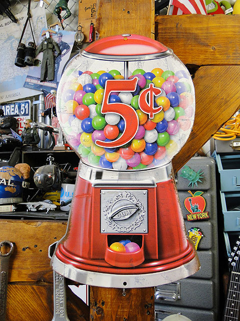 楽天市場】ガムボールマシン エンボスティンサイン 看板 アメリカン