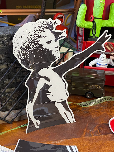 楽天市場】バンクシー ストリートアート オフィシャル ブラインド専用