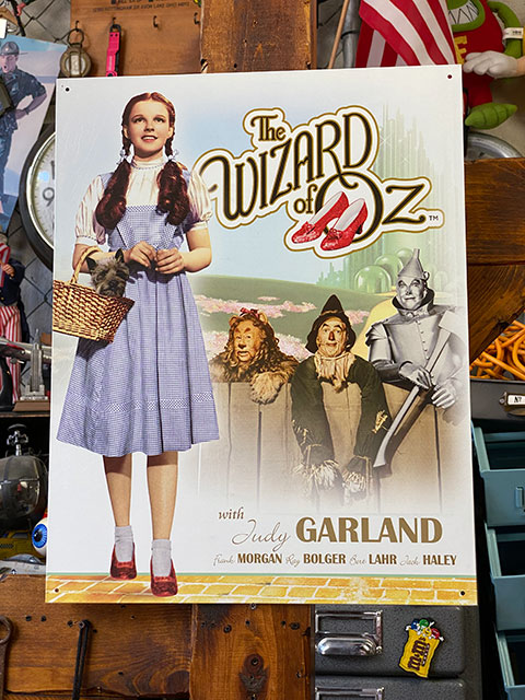 楽天市場】オズの魔法使い ブリキ看板 （ドロシーとトト） アメリカン