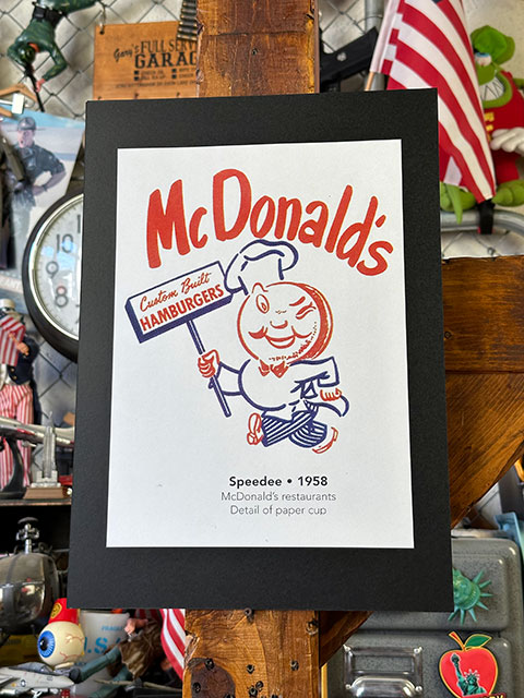 楽天市場】ハリウッドポスター #0218 マクドナルド スピーディシェフ