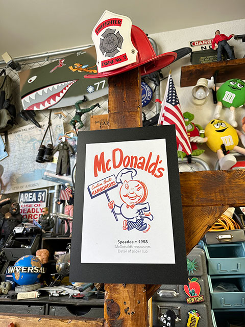 楽天市場】ハリウッドポスター #0218 マクドナルド スピーディシェフ