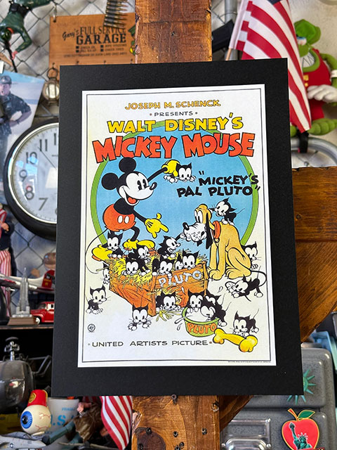 楽天市場】ハリウッドポスター #0245 ミッキーマウス No.16 クラシック
