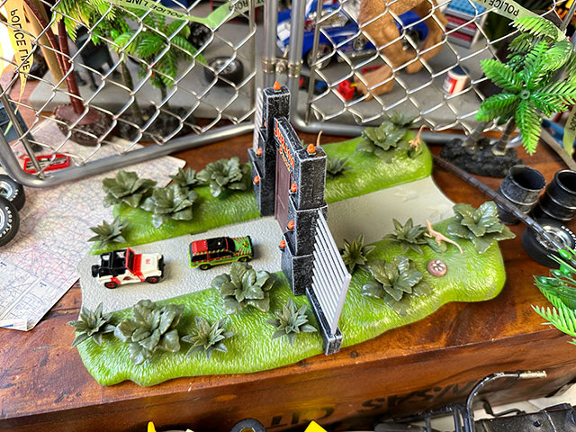 楽天市場】Jada 映画 ジュラシックパーク パークゲート ジオラマ