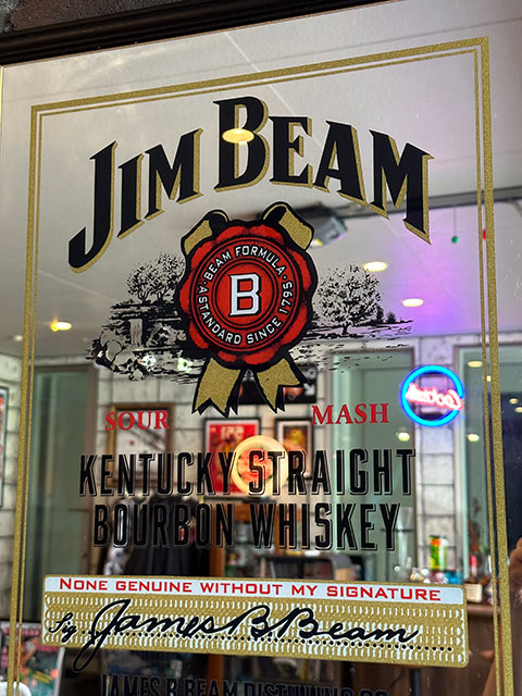 楽天市場】ビッグサイズ パブミラー （ジンビーム） アメリカン雑貨