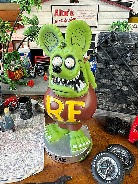 楽天市場】ファンコ ラットフィンク ボビングヘッド （グリーン