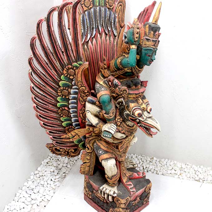 楽天市場】特大 ガルーダの置物 全長153cm バリ島 インテリア 店舗