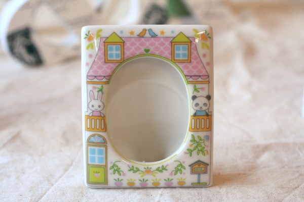 楽天市場】かわいい陶器製写真立て Mサイズ 日本製 瀬戸焼 デジタルも