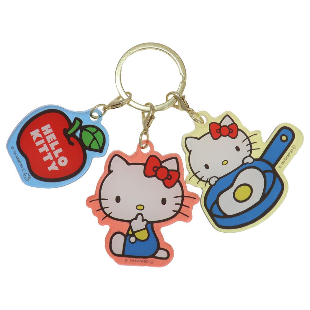 楽天市場】【ポイント10倍 & クーポン！】ハローキティ キーリング 3
