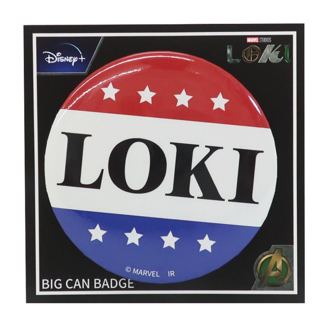 楽天市場】【ポイント10倍 & クーポン！】ロキ LOKI 缶バッジ ビッグ