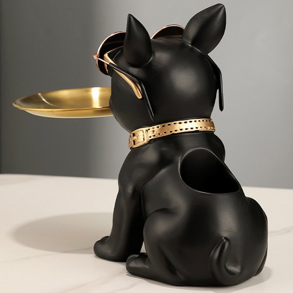 楽天市場】フレンチブルドッグ 置物 小物 トレイ ペン立て スタンド